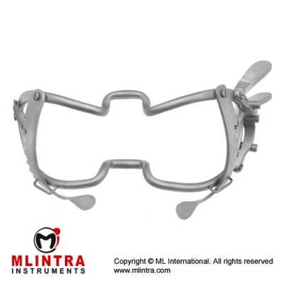 Whitehead Mouth Gag Without Tongue Depressor Ratchet Stainless Steel, 11 cm - 4 1/4" Whitehead Mouth Gag Without Tongue Depressor Ratchet Stainless Steel, 11 cm - 4 1/4"